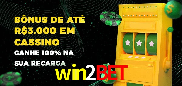 win2bet melhor bônus de depósito